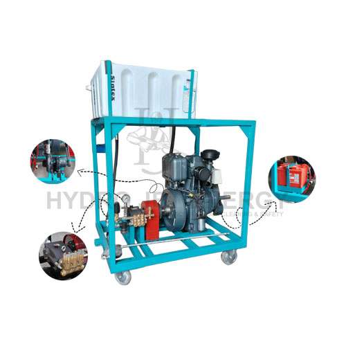 Diesel Operated Water Jet Machine