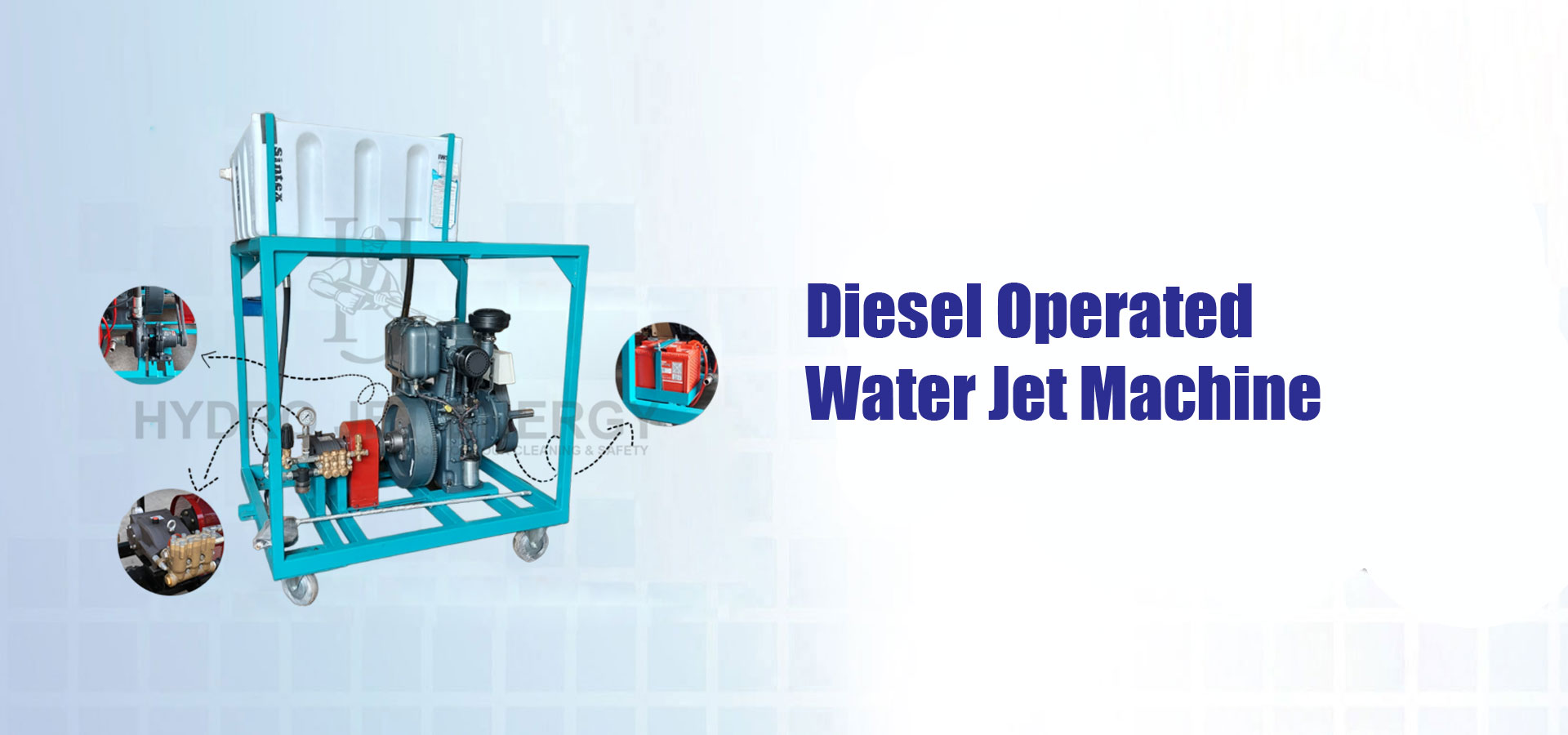 Diesel Operated Water Jet Machine