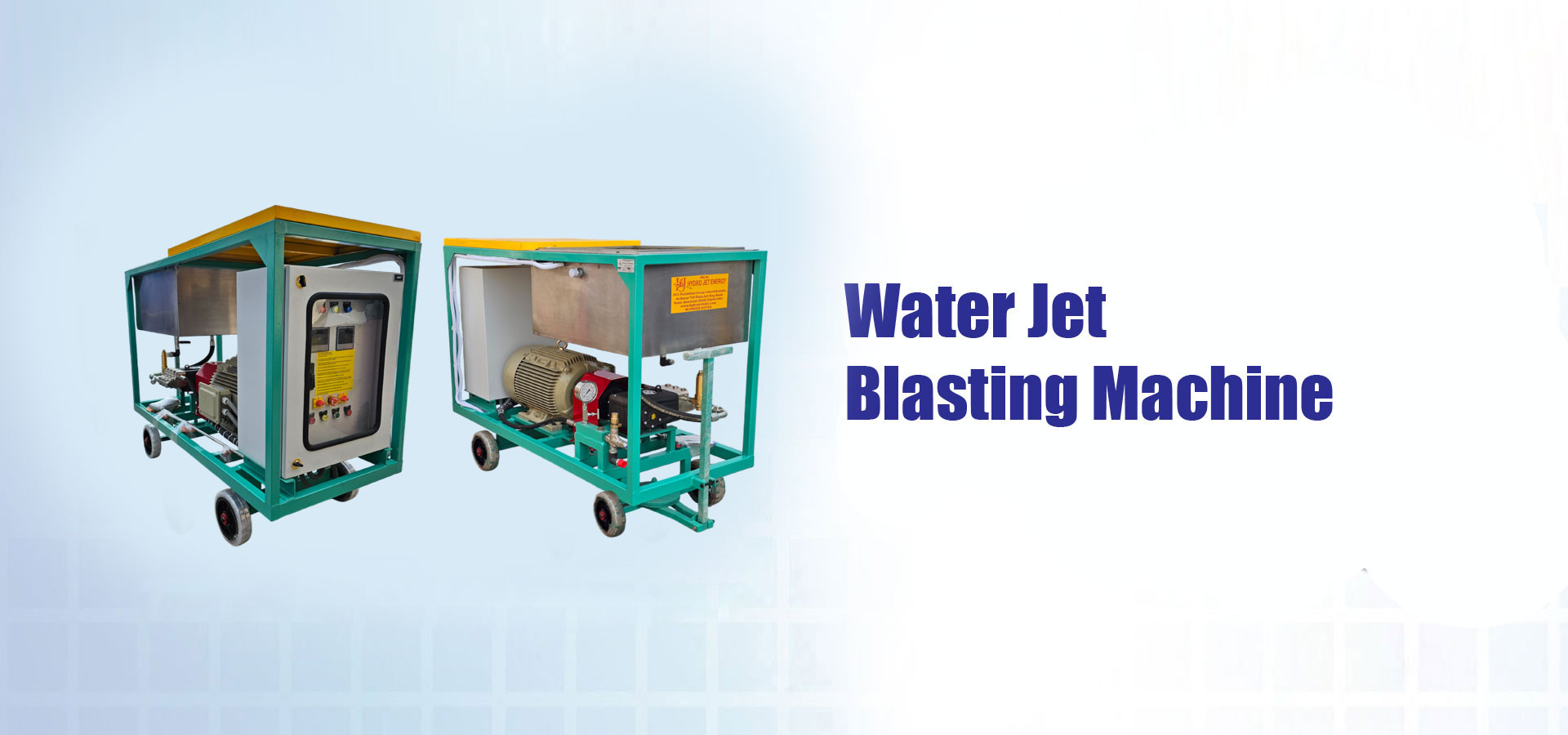 Diesel Operated Water Jet Machine